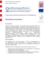 Merkblatt Mobilitätsberatungsstellen