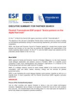 SERV Belgien sucht Partner für ESF-Projekt