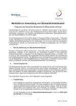 Merkblatt zur Anwendung von Standardeinheitskosten Förderprogramm Offene Hochschulen