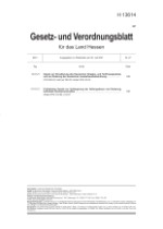 Hessisches Vergabe- und Tariftreuegesetz (gültig ab 01.09.2021)