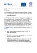 Merkblatt zum Trägerstrukturfragebogen – allgemein