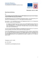 Beschluss zur Änderung der Geschäftsordnung des ESF-Begleitausschusses für die Förderperiode 2014-2020