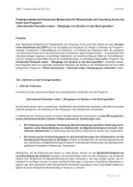 Fördergrundsätze Internationale Potenziale nutzen 2024