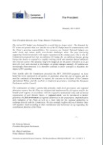 Amended proposal and reply from Mrs von der Leyen to the letter from the EP, in which it stated that they partially reject the Commission's original proposal (Nov. 2025)