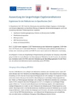 Auswertung der längerfristigen Ergebnisindikatoren bis Ende 2024 (Dokumentation)