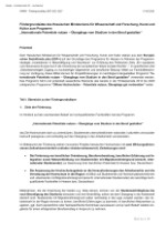 Fördergrundsätze Internationale Potenziale nutzen 2026