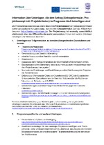 Informationsblatt IdeA 2026