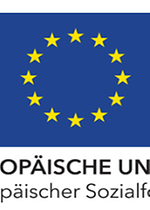 EU-Flagge mit gelben Sternen