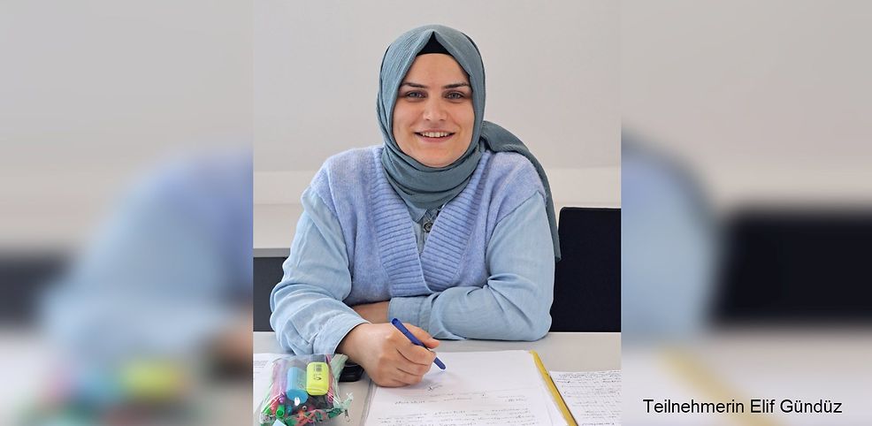 Teilnehmerin Elif Gündüz