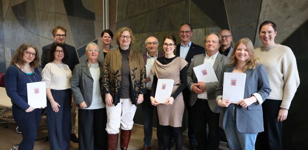 Bescheidübergabe des IdeA-Projekts Mittelhessen mit Staatssekretärin Hechler