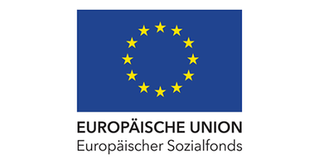 EU-Flagge mit gelben Sternen